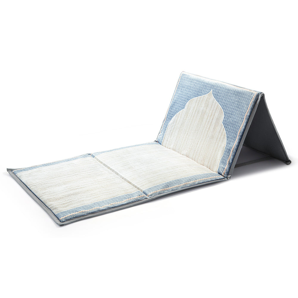 Mystic Backrest Prayer Mat – Foldable with Support | Urban Rugs