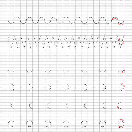 I Write and Color Series: Fruits and Vegetables سلسلة أكتب وألون