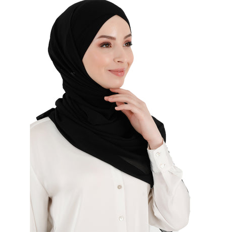 Premium Ecardin Chiffon Shawl – Elegant and Versatile Chiffon Shawl for Any Occasion