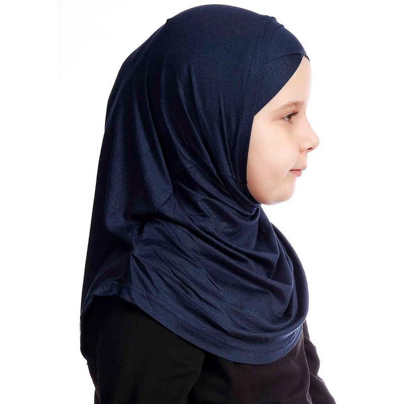 Turkish Girls' Muslim Islamic Scarf Practical Ecardin - Hijab Headscarf for Kids