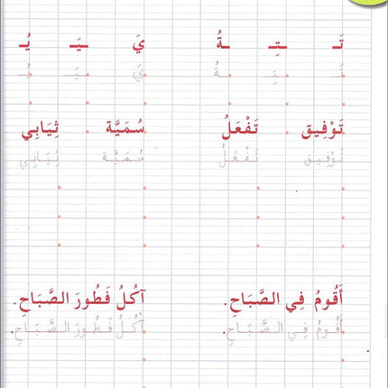 I Love the Arabic Language Handwriting: Level 2 أحب اللغة العربية كراس الخط و الإملاء