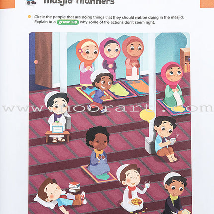Ramadan Activity Book (200+ Stickers, Old Edition)