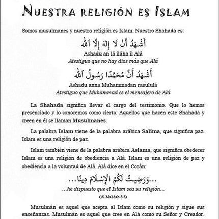 Nuestra Fe y Culto - Our Faith & Worship Volume 1 (Spanish)