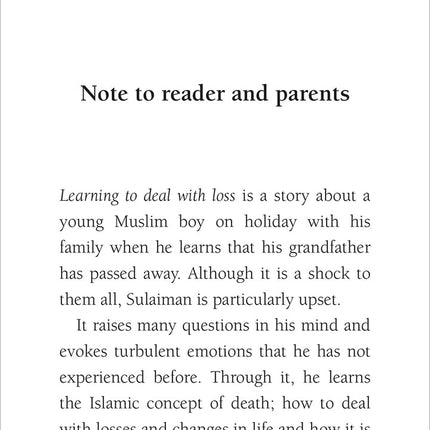 Learning to Deal with Loss: Sulaiman and the Tides of Change