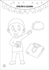 10 Sunnah of Eid Coloring Book