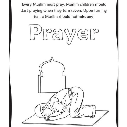 Colour & Learn About the Five Pillars of Islam