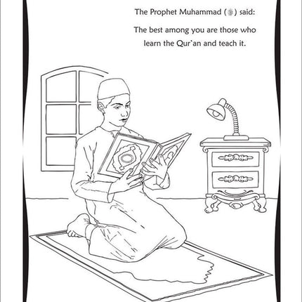 Colour & Learn About the Six Pillars of Islamic Faith