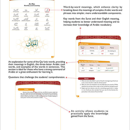 A Student's First Guide to Juz' Amma with Color Coded Tajweed