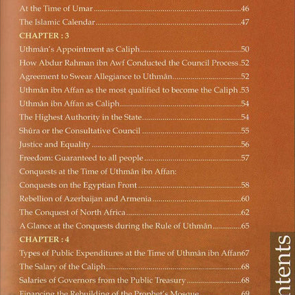 History of Islam - Uthman ibn Affan (R): Volume 3