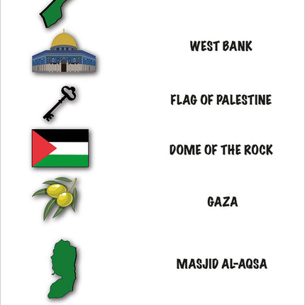 Palestine Activity Book (with stickers)
