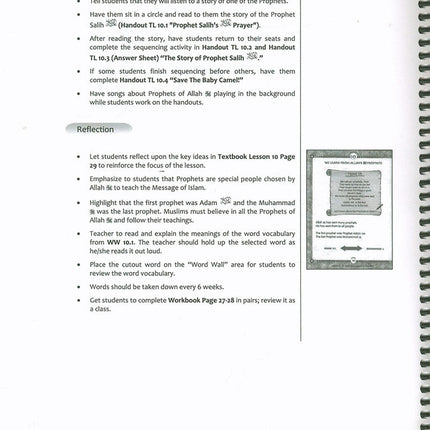 We Are Muslim Teacher's Manual: Grade 1 (Spiral Binding)