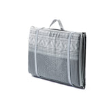 Portable prayer rug with PVC base and foam filling

