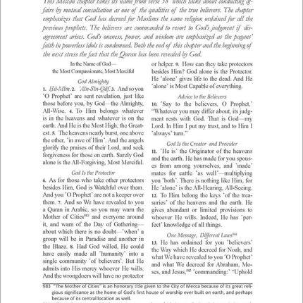 The Clear Quran: Single Column English (Pocket Size)