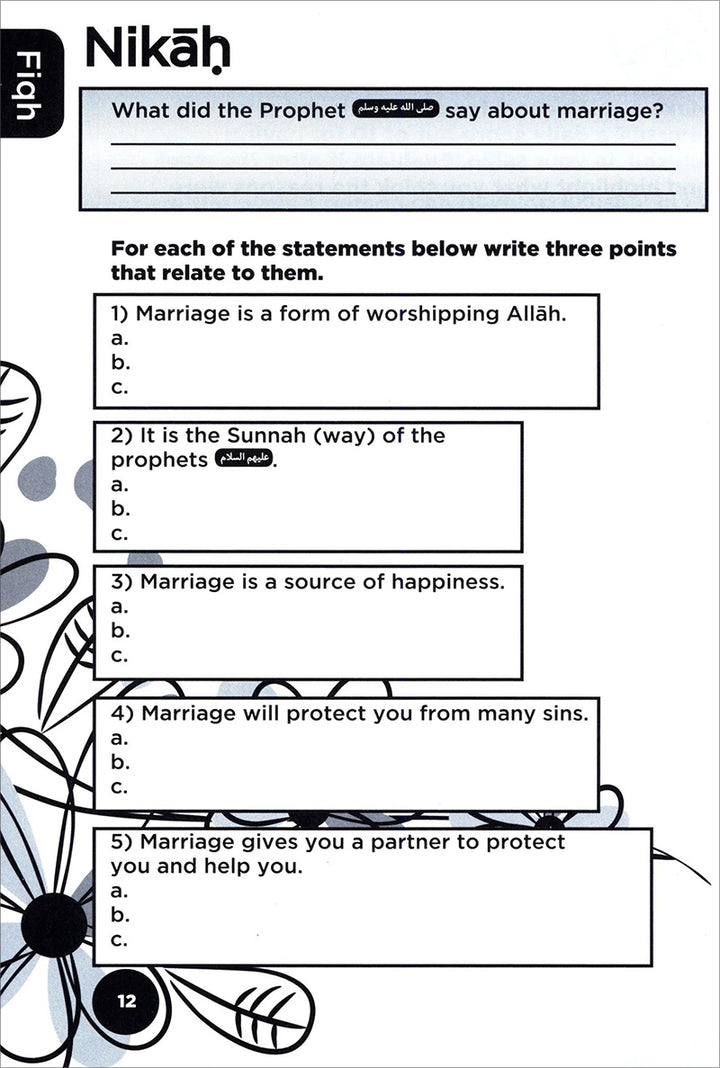 An Nasihah Islamic Curriculum Workbook 8