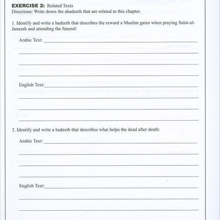 Learning Islam Workbook: Level 5 (11th Grade, Weekend/International Edition)