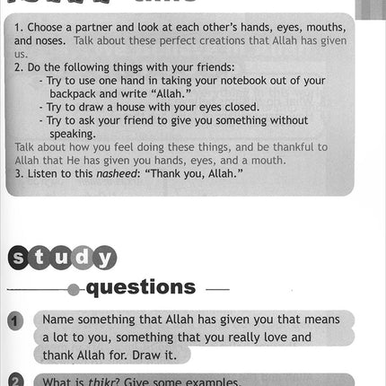 I Love Islam Textbook: Level 1