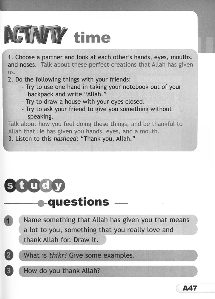 I Love Islam Textbook: Level 1