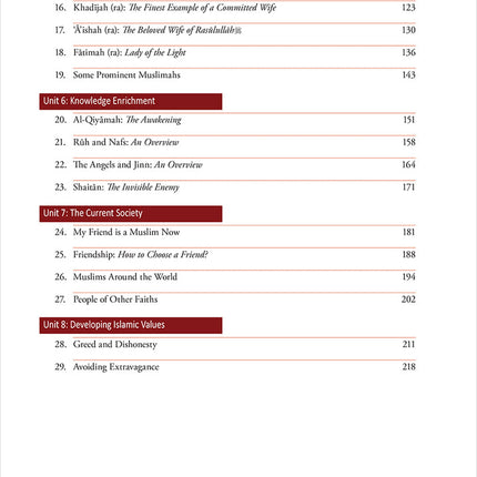 Weekend Learning Islamic Studies: Level 6 (Revised and Enlarged Edition)