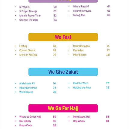 Weekend Learning Islamic Studies: Level Junior K (Revised and Enlarged Edition)