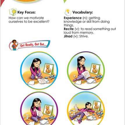 Growing with Islam - Noorart Islamic Studies: Grade 4