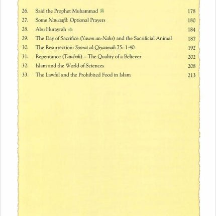 Islamic Studies: Grade 9