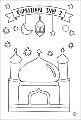 Ramadan Countdown Coloring Book