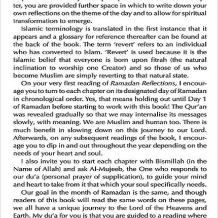 Ramadan Reflections - A Guided Journal