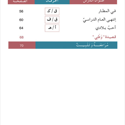 Contemporary Arabic - Reading and Exercises: Level 2 (A2, Elementary) العربية المعاصرة - القراءة و التمارين