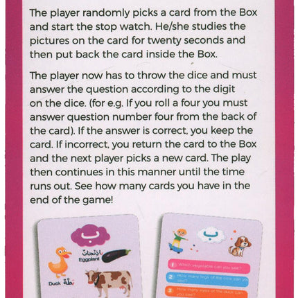 Early Learning Arabic Flash Cards