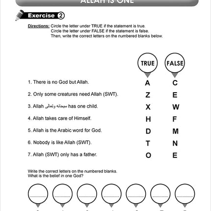 I Love Islam Workbook: Level 1 (Second Edition)