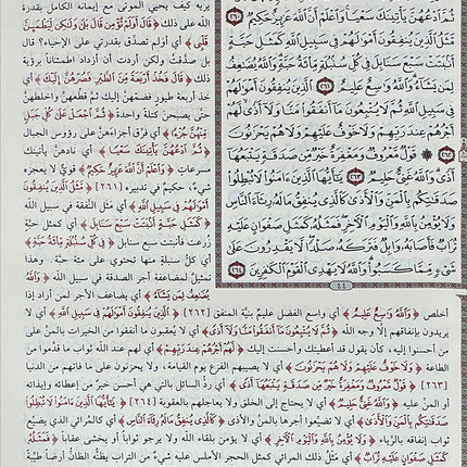 The Interpretation and Miracles of the Holy Quran (Color May Vary) تحفة التفسير ويليه اعجاز القران الكريم