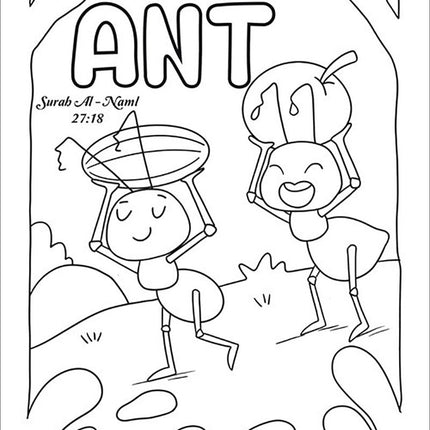 14 Animals in the Quran: Activity & Coloring Book - Part 1