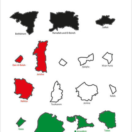 Palestine Activity Book (with stickers)