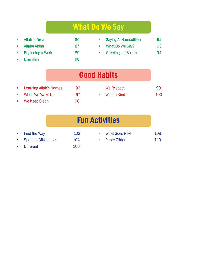 Weekend Learning Islamic Studies: Level Junior K (Revised and Enlarged Edition)