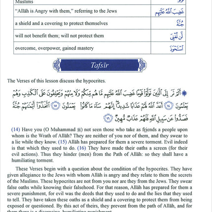 Methodical Interpretation of the Noble Qur'an: Part 28 التفسير المنهجي للقرآن الكريم