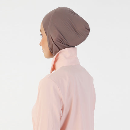 Turkish Neck Undercap for Amira Hijab: Effortless Elegance and Comfort in One Piece