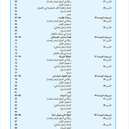 Arabic is the Language of Tomorrow for Non-Native Speakers Workbook: Level 6 العربية لغة الغد