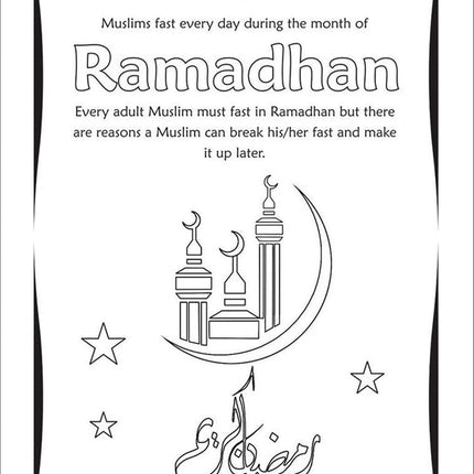 Colour & Learn About the Five Pillars of Islam