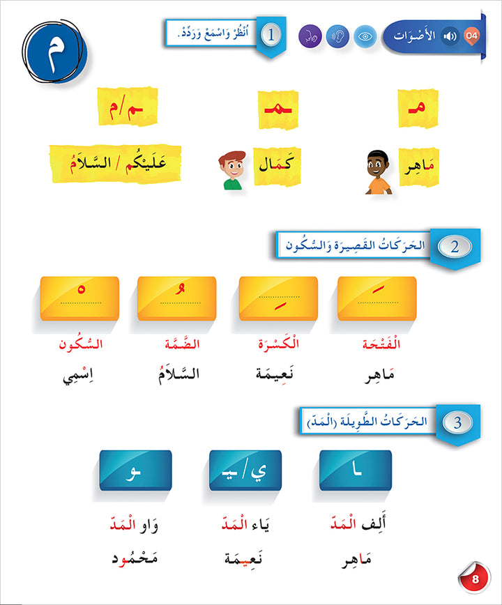 Arabic for Teenagers Textbook: Level 1 (11-15 Years) الـعـربـيـة للناشئين