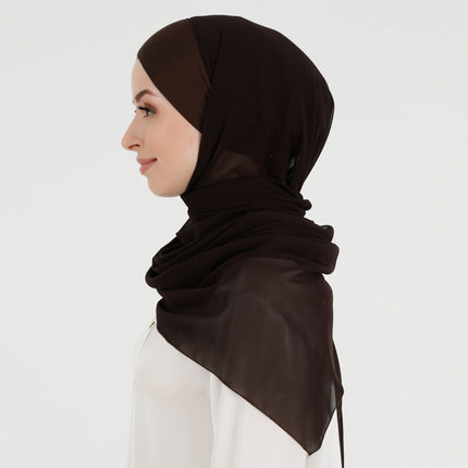 Premium Ecardin Chiffon Shawl – Elegant and Versatile Chiffon Shawl for Any Occasion