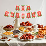 Eid Mubarak Bunting: Watermelon Themed Party Banner