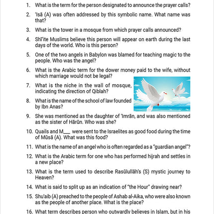 Quiz Book on Islam