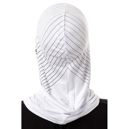 Striped Sports Beret - Ecardin: The Perfect Turkish Amira Hijab