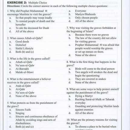 Learning Islam Workbook: Level 5 (11th Grade, Weekend/International Edition)