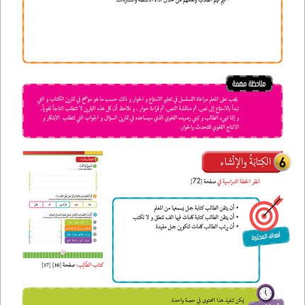 Noor Al-Arabiya Teacher Guide: Level 5 نور العربية