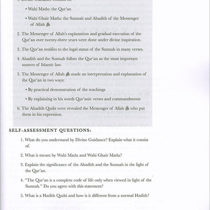 An Introduction to Ulum al Hadith.