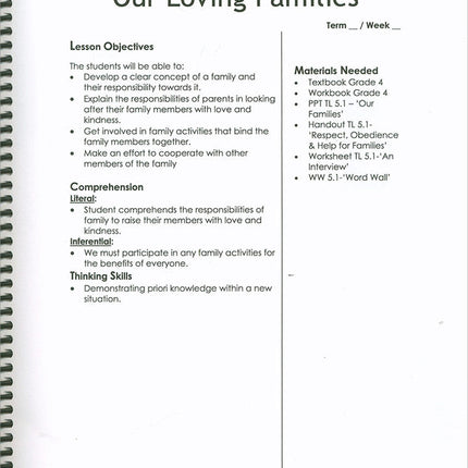 We Are Muslim Teacher's Manual: Grade 4 (Spiral Binding)