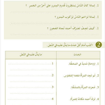 I Learn Arabic Simplified Curriculum Workbook: Level 6 أتعلم العربية المنهج الميسر كتاب التمارين