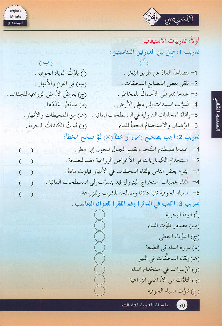 Arabic is the Language of Tomorrow: Textbook Level 6 العربية لغة الغد