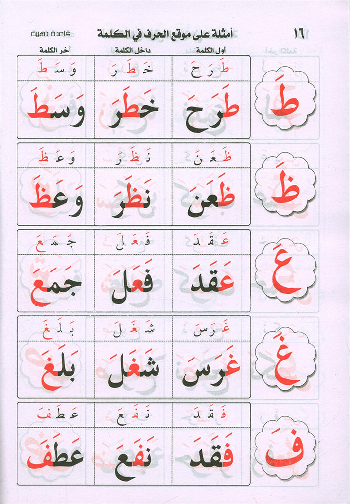 Teaching Arabic Reading Using Quranic Words: Level 1 تعليم القراءة العربية بكلمات قرانية